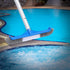Pool Brush, 16.5" Pool Brushes for Pool Wall Cleaning, Premium Nylon Bristles Pool Brush Head with Easy Clip, Curved Ends High-Efficiency Pool Scr...