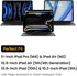 tomtoc 360 Protective Tablet Sleeve for iPad Pro 11-inch (M4), iPad Air 11-inch (M2) 2024, iPad Pro 11-in (4th/3rd/2nd/1st Gen) with Magic Keyboar...
