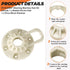 Upgraded W10528947 Washer Basket Driven Hub Kit by Beaquicy - Replacement for Whirl-pool Ken-more May-tag Washers - Replaces W10396887 AP5665171 mvwc360aw0 mvwx655dw0 mvwc555dw1 wtw5000dw1 mvwc465hw2