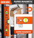 DOWELL 12 Inch Magnetic Spirit Level with Metric Scale, 3 Different Bubbles-45°/90°/180°HY030660...