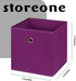 Fabric Cubes Storage Containers ,11 Inch Cloth Storage Cube Foldable Storage Bins Cubes Organizer Baskets with Dual Handles for Shelf Closet Set o...