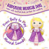 KIDS PREFERRED Disney Baby - Rapunzel 12" Plush Doll with Musical Sounds - Tangled Collectable Stuffed Animal for Babies, Toddlers and Kids...