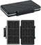 36 Slots Memory Card Case Water-Resistant Anti-Shock Memory Card Wallet for 24 Micro SD SDXC SDHC TF Cards and 12 SD SDXC SDHC Cards...