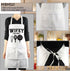 MBMSO Hubby Wifey Cooking Aprons for Couples Apron Sets Hubby and Wifey Est.2024 Wedding Gift for Newlywed His and Hers Apron...