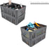 Simplify 3 Compartment Stackable Bin with Adjustable Dividers | Drawer Organizer | Storage Basket | Good for Office | Desk Supplies | Dorm | Bathr...
