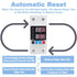 Smart Circuit Breaker with Energy Monitoring, Adjustable Voltage and Current Protection (1-63 Amp),AC Disconnect Current Adjustable Voltage Protec...