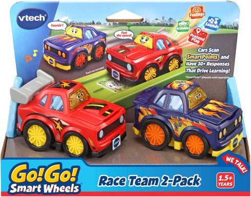 VTech Go! Go! Smart Wheels Race Team 2-Pack...