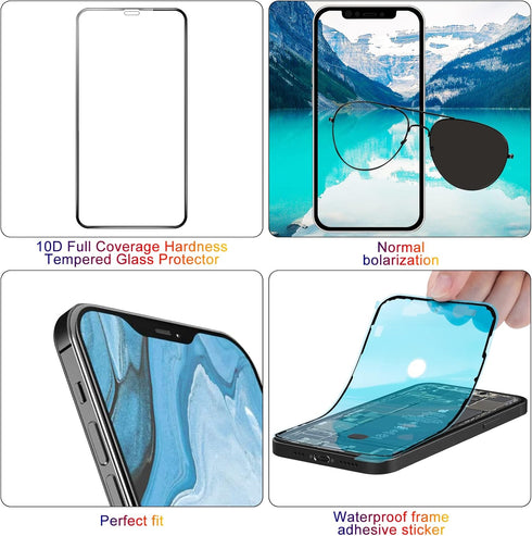 Screen Replacement for iPhone Xs Max 6.5', 3D Touch Display Full Repair kit, Digitizer Assembly with Tools Set, Tempered Glass, Instruction...