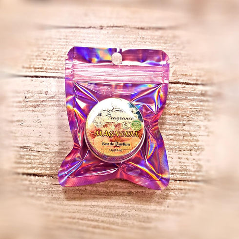 MAGNOLIA Perfume - Eau de Parfum - Solid Balm - Natural Essential Oils Aromatherapy Fragrance (Magnolia, Gardenia, Boronia, Champaca, Hyacinth, Na...