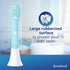 Kids mini toothbrush heads compatible with Philips Sonicare Kids toothbrush heads - replacement heads mini sensitive - brush heads mini from ages ...