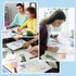 ENLUOM 400 Sheets Colored Transparent Sticky Notes - 3 x 3 in Translucent Sticky Notes, Pastel Clear Waterproof Self-Sticky Notes, See Through Sti...