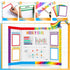 90 Pcs Science Fair Board Supplies 60 Trim Scalloped Bulletin Board Borders 24 Presentation Board Subtitles 6 Science Fair Titles for Classroom Di...