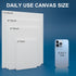 Artkey Canvases for Painting 8 x 10 Inch 10 - Pack, 5/8" Profile Stretched Canvas - 10 oz Primed, 100% Cotton White Blank Canvas - Art Paint Canva...