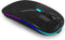 Wireless Bluetooth Mouse,LED Rechargeable Silent Slim Laptop Mouse,Portable(BT5.2 or USB 2.4GHz) Dual Mode Computer Mice for Laptop,ipad Tablet,De...