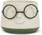 Abbott Collection Small Face Planter with Glasses-3.5" D...