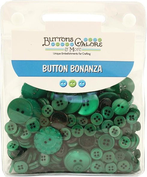 Buttons Galore BB27 Bonanza, Green...