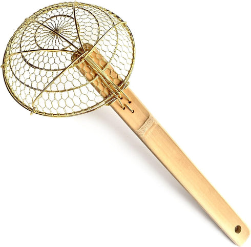 Round Brass Spider Strainer/Skimmer (7")...