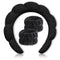 BLAAROOM Spa Headband & Wristband Set for Women Soft Sponge Headband for Washing Face Skincare Makeup Headbands Hair Accessories for Teen Girl Gif...