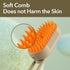 Spray Pet Grooming Brush for Dogs & Cats, 3-in-1 Design: Hair Remover, Cleaning Brush and Massaging Brush (Khaqi)...