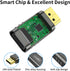 DisplayPort to VGA Adapter 1080P Converter, Display Port DP to VGA Adapter Male to Female Connector Compatible with Computer, Desktop, Laptop, PC,...