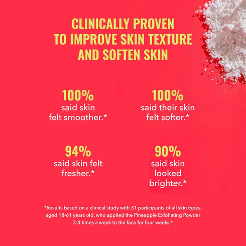 Good Molecules Pineapple Exfoliating Powder - Gentle, Exfoliating Facial Scrub with Enzymes, Anti-Aging and Alcohol Free Cleanser - Skincare for F...