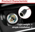 Car Charger Power Cigarette Lighter Female Socket Cable Plug Adapter, 12V 24V Car Replacement Cigar Cable Connector Adapter Auto Charger Power Cor...