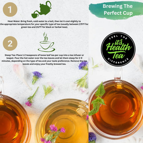 Sleep Easy Herbal Tea (w/Chamomile, Lavender, Lemon Balm, Valerian Root, & Passion Flower) For A Good Nights Rest...