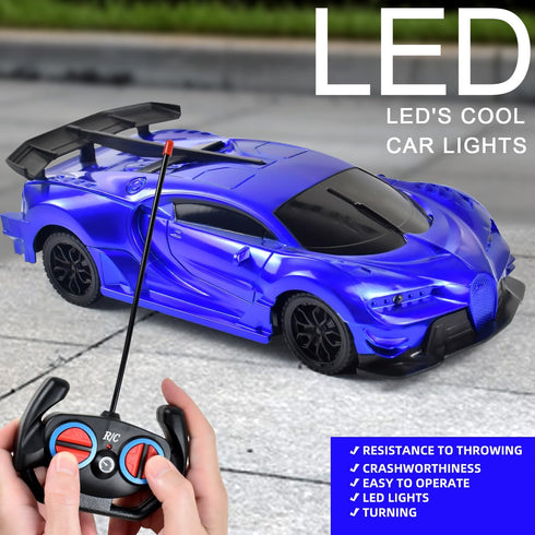 Remote Control Car Toys, RC Toys for 3+ Years Old Boy and Girl Gift (Blue)...