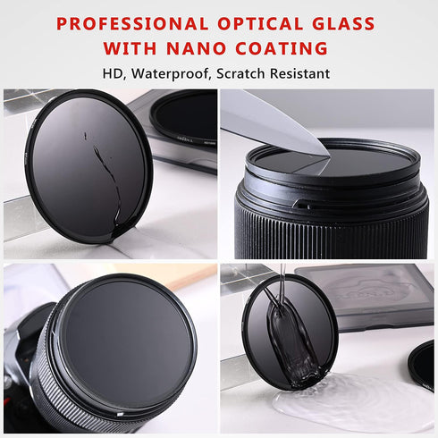 37mm Infrared Filter, 37mm IR 720nm (R72) Filter for Camera Lens...