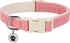 Breathable Cotton Dog Collar,Soft Padded,Cute Dog Collar,Heavy Duty Dog Collar,Adjustable for Small Medium Large Dog,Pink,Medium Size...