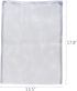 ALEGI Large Filter Media Bags,Aquarium Mesh Bags with Plastic Zipper,White Net Bags for Bio Balls, Ammonia Remover 17.8" by 13.5" (4pcs)...
