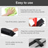 Cable Management Clips, 20Pcs Cable Organizers Wire Clips Cord Holder for TV PC Ethernet Cable Desk Home Office (Black)...