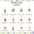 NBEADS 12 Pcs Plant Stitch Markers, Cactus Leaf Mushroom Alloy Enamel Crochet Stitch Marker Charms Locking Stitch Marker DIY Handmade Gift for Kni...