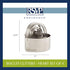 RSVP International Endurance Heart Shape Biscuit Cutters - Stainless Steel, Set of 4 | Nest for Easy Storage | For Cutting Thick or Thin Dough | P...