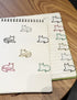 Cute Paper Clips, 65 pcs Cat Shaped Paper Clips Bookmarks, Fun Office Supplies Gifts for Women Men Teacher Girl Boy Student Cat Lovers...