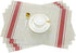GIVERARE Placemats Set of 4, Heat-Resistant Woven Vinyl Placemat, Non-Slip Washable PVC Table Mat, Easy to Clean Premium Plastic Mats at for Dinin...