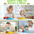 Construction Toddler Utensils - Toddler Forks and Spoons - Toddler Spoon and Fork Set - for Toddler Utensils - Baby Utensils - Portable Utensil Se...