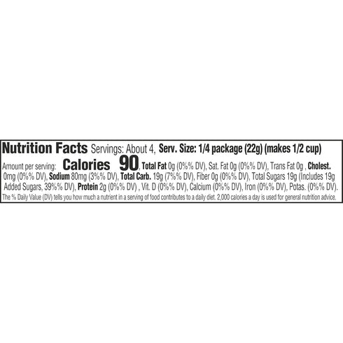 Jell-O Instant Gelatin Dessert Mix, Apricot Flavored Gelatin, No Artificial Sweeteners & No High Fructose Corn Syrup, Fat Free, 3-Ounce Box (Pack ...