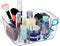iDesign Makeup Organizer for Countertop - Storage for Cosmetics and Toiletries - Clear - Made in USA...