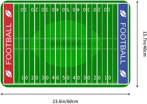 American Football Field Fun Indoor Door Mat Non-Slip Home Bath Room Decoration Mat Rug Housewarming Gift 23.6in*15.7in...