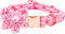 Lionheart glory Valentine's Day Dog Collar with Flower Dog Collar for Large Dogs, Pink Dog Collar with Bowtie Spring Dog Collar Pet Collar flowers...