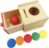 Dailyfunn Montessori Toys Coin&Ball 2-in-1 Drop Box Object Permanence Box for Infant Baby Preschooler 6-24 Months...