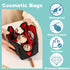 2 Pack Portable Small Makeup Bag for Purse, Waterproof Cosmetic Pouch Bags with Zipper, Travel Skin Care Pouches for Women Skincare Make Up Toilet...