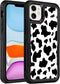 Designed for iPhone 11 Case, Heavy-Duty Tough Rugged Lightweight Slim Shockproof Protective Case for iPhone 11 6.1 Inch,Women Girls,Cute Cow Print...
