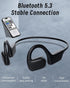 Open Ear Headphones, 16.2mm Dynamic Speaker Air Conduction Wireless Headphones Bluetooth 5.3 Wireless Earbuds with Premium Sound, Sweat Resistant ...