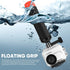 Waterproof Case&Floating Hand Grip Compatible with Insta360 GO 3S, Protective Underwater Dive Housing Shell with Bracket Accessories for Insta360 ...
