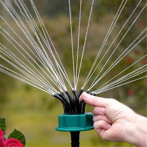 Garden Sprinkler Head, Use This Adjustable Lawn Sprinkler Head to Transform Your Garden...