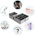 VERONLY Cosmetic Storage Bins Makeup Organizer, Adjustable Multifunction Storage Box Desk Drawer Divider for Makeup Brushes, Bathroom Countertop o...