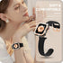 DABAOZA Compatible for Apple Watch Bands 40mm with Bumper, Bling Glitter Women Silicone Soft Comfortable Strap for iWatch SE Ultra Series 10 9 8 7...