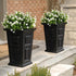 RECUTMS Artificial Flowers, Fake Boxwood Outdoor UV Resistant Plants Artificial Springs Flowers Eucalyptus Greenery Shrubs Bridal Wedding Bouquet ...